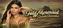 <div>With Gold Mermaid by Renata González, you will live a unique experience in the company of the famous and beautiful Colombian artist Renata González and her golden sea. In the MGA Games our characters gain life! <br/>
</div>
<div>Enjoy the most fun with international stars and win countless prizes!  </div>